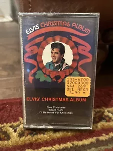 NEW SEALED Elvis' Christmas Album Elvis Presley Music Cassette Tape RCA 1985 - Picture 1 of 4
