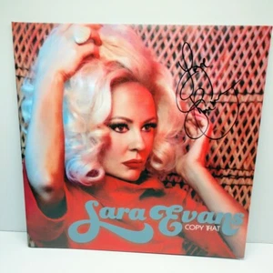 Sara Evans signiert "Copy That" schwarz 12" Vinyl 2XLP - Bild 1 von 4