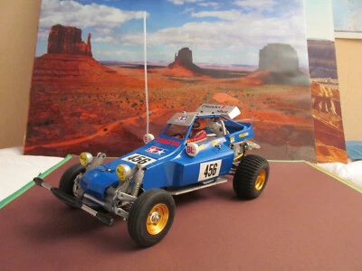 TAMIYA SUPER CHAMP 1/10 RC CUSTOM VINTAGE WITH ALUMINUM CHASSIS SRB BUGGY RARE - Photo 1/4