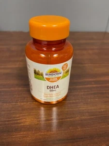 Sundown Naturals Non-GMO DHEA 50 Mg Dietary Supplement 60 Tablets Exp 05/26 - Picture 1 of 3