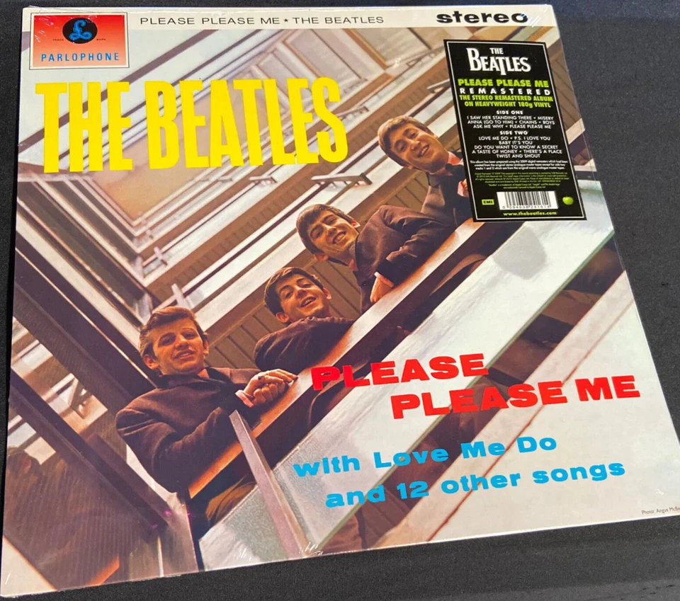 The Beatles PLEASE PLEASE ME Audiophile 180g VINYL 2012 Factory SEALED NEW! - Image 1 of 4