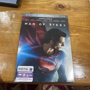 Man of Steel Two Disk Special Edition DVD 2013 New Sealed - Picture 1 of 3