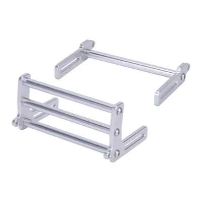 1/10 RC Crawler Car Front Rear Bumper set w/ Tow hook for SCX10 TRX4 LCG Chassis - Image 1 of 4