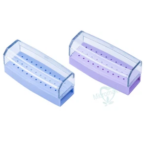 Dental 30 Holes Drill Sterilizer Case Plastic Bur Autoclave Disinfection Holder - Picture 1 of 7