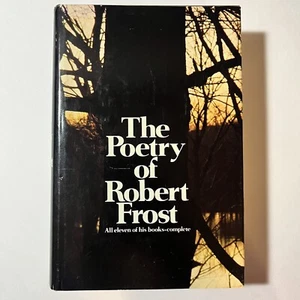 The Poetry of Robert Frost First Edition Complete Works 1969 Vintage Poetry Book - Bild 1 von 7