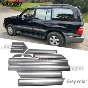 Grey Side Body Moulding Trim For Toyota Land Cruiser J100 LC100 UZJ100 1998-2007 - Picture 1 of 11