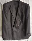 Mens Suit Jacket 42R Oaks Signature Black 100% Pure Wool 42 to 44" Chest NEW