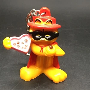 Vintage Garfield The Cat With Valentine Chocolate Box PVC Figure Keychain - Picture 1 of 9