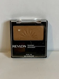 Revlon Bronzer Pop-Up Mirror # 6323-02 Sunkissed Bronze (1) Rare NEW Compact - Picture 1 of 5