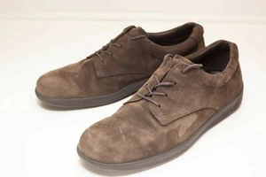 Planos para mujer ECCO 11 a 11,5 B con cordones de gamuza marrón EU 42 - Imagen 1 de 8
