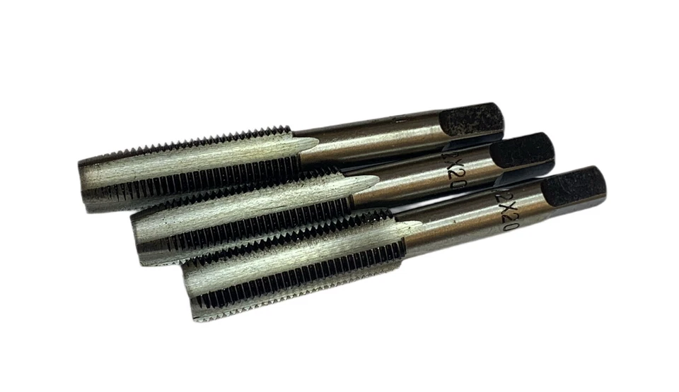 20 TPI THREADING TAP SET OF 3 VARIOUS SIZES RIGHT AND LEFT HAND THREAD RDGTOOLS - Image 1 of 1