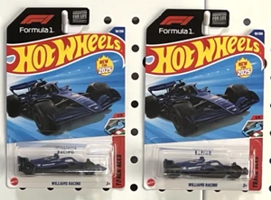 Hot Wheels F1 Williams Racing 2025  Lot of 2 Diecast Cars-  59/250 Formula 1 - Picture 1 of 1