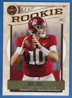 2021 Panini Chronicles Draft Picks Legacy Rookies #366 Mac Jones Rookie RC - Image 1 of 2