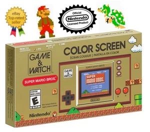 Game and Watch Super Mario Bros. - Pantalla a Color, Reloj, Niveles Perdidos y Pelota (NUEVO) - Imagen 1 de 7