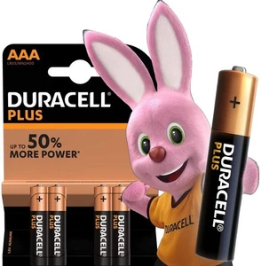 DURACELL BATTERIE MINISTILO AAA PILE ALCALINE PLUS POWER ExtraLife SOTTOCOSTO - Foto 1 di 4