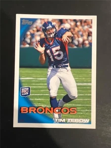 2010 Topps #440 Tim Tebow Factory Set Photo Variation RC Broncos - Picture 1 of 1
