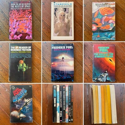 7x Frederik Pohl (1964-1978) Ballantine Ace Del Rey 1st Printing Paperbacks Lot - Image 1 of 4