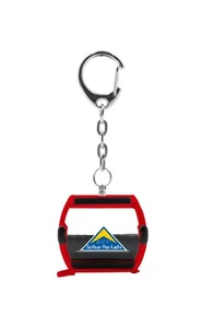 JÄGERNDORFER, Porte-clés télécabine OMEGA rouge - SFL, JC80115 - Imagen 1 de 1