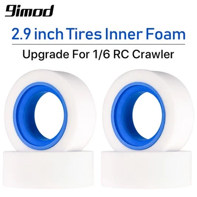 2.9" Wheel Tires Foam for 1/6 SCX6 Upgrade RC Crawler Car Parts Dual Stage Foam - Image 1 of 4