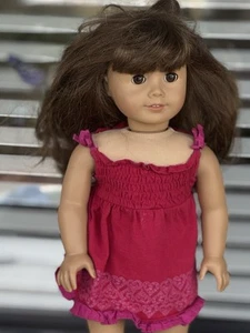 American Girl Doll Samantha with Pretty Party Dress - Picture 1 of 18