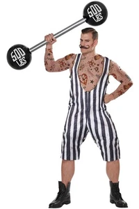 California Costume Vintage Circus Strongman Adult Men Halloween Outfit 5120/082 - Picture 1 of 3
