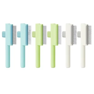 Gently Removes Loose Undercoat Fleas Comb Pet Comfort Hair Shedding Comb - Bild 1 von 14