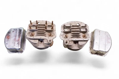 Harley EL FLH Panhead Knucklehead Hydra Glide Duo Cabezales OEM *TZ42 Foto 1 de 4