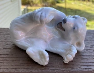 Royal Copenhagen Figurine POLAR BEAR CUB #729 Excellent Condition - Picture 1 of 6