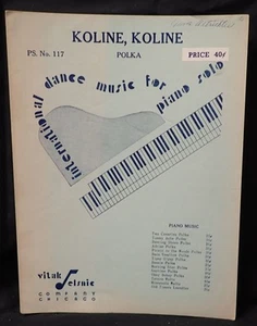 Koline, Koline - Fr. Kmoch - Partituras - Imagen 1 de 2