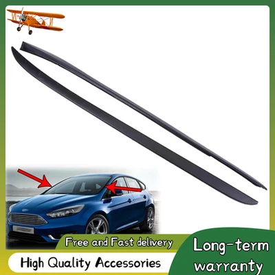 For Ford Focus 12-18 Left & Right Windshield Pillar Trim Moulding Foto 1 de 4