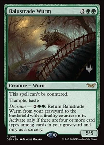 MTG BALUSTRADE WURM EXC - WURM BALAUSTRA 168 - DSK PP - MAGIC - Imagen 1 de 1