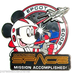 WDW Mission Space: Mission Accomplished LE 2000 Pin  - Picture 1 of 1