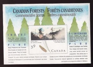 Canada 1990 Great Lakes-St Lawrence Forest, mint sc#1284a, in envelope - Picture 1 of 1