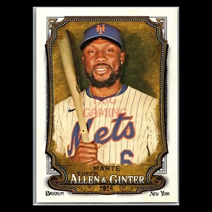 Starling Marte SP 2024 Topps Allen Ginter New York Mets #318 Baseball Card - Picture 1 of 2