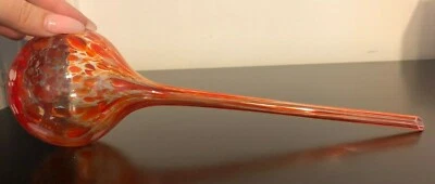 12" Aqua Globes Hand-Blown Glass Plant Watering Bulb - Assorted Colors Available - Image 1 of 4