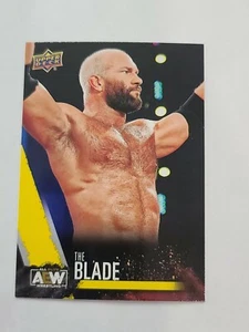2021 Upper Deck AEW Yellow Parallel Jazwares Unmatched The Blade #17 - Bild 1 von 2