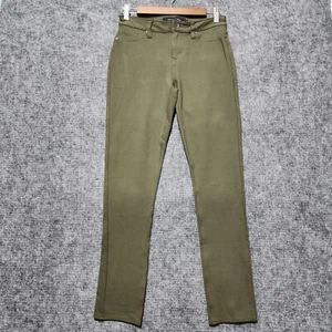 Calvin Klein Jeans Womens size 4 Green Jeggings Skinny Leg Faux Front Pockets - Picture 1 of 9