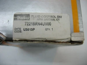 Parker 72218RN4UV00 Solenoid Valve NEW!! - Picture 1 of 2