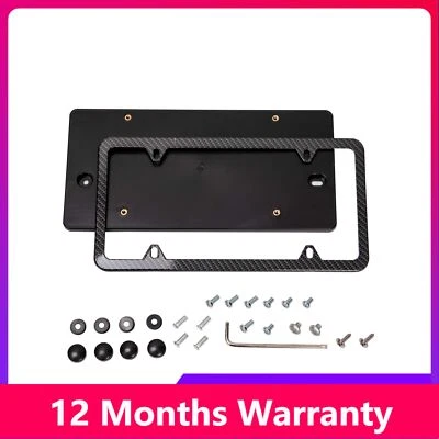 Rear License Plate Bracket 8E0827113C1P9 fit AUDI A4 2002-2008 +Screws Brand New Foto 1 de 4
