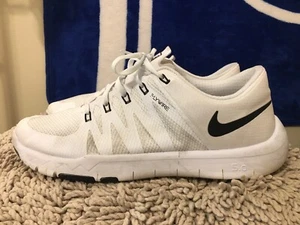 NIKE FREE TRAINER 5.0 V6 TB, 723987-100, White/Black, Mens Size 12.5 - Picture 1 of 8