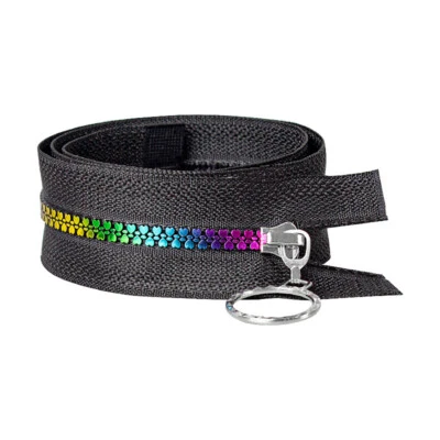 Chunky Colorful Teeth Zip Heavy Duty Open End Zipper For Clothes Bags Repair New - Image 1 of 4