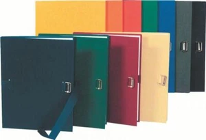 Carpeta de documentos EXACOMPTA, DIN A4, cartón, amarillo - Imagen 1 de 1