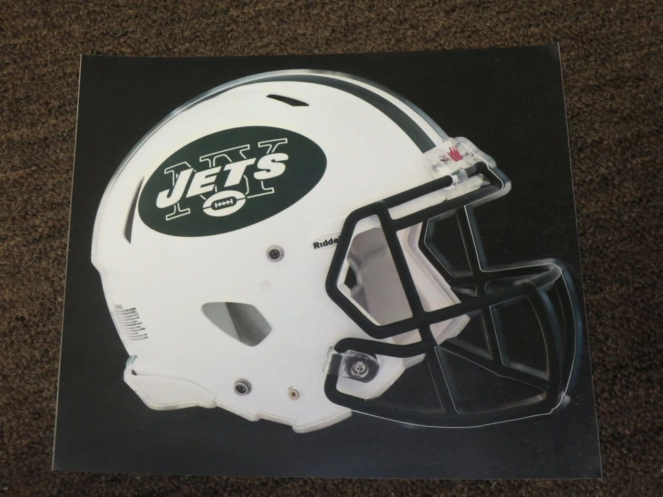 CASCO NEW YORK JETS NFL Fathead gráficos de pared 11" x 9" (póster/pegatina) Foto 1 de 1