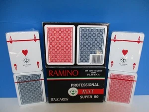 SCONTO 30% RAMINO PVC 100% PROFESSIONAL MAT SUPER 89 ITALCARDS - Picture 1 of 2