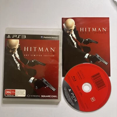 Hitman: Absolution (ANZ Limited Edition) (Sony PlayStation 3 PS3) Game w/ Manual - Image 1 of 4