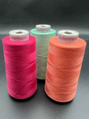 You-Pick GUTERMANN 100 Tex 30 100% POLYESTER SEWING THREAD 5000M 234/382/896 - Image 1 of 2