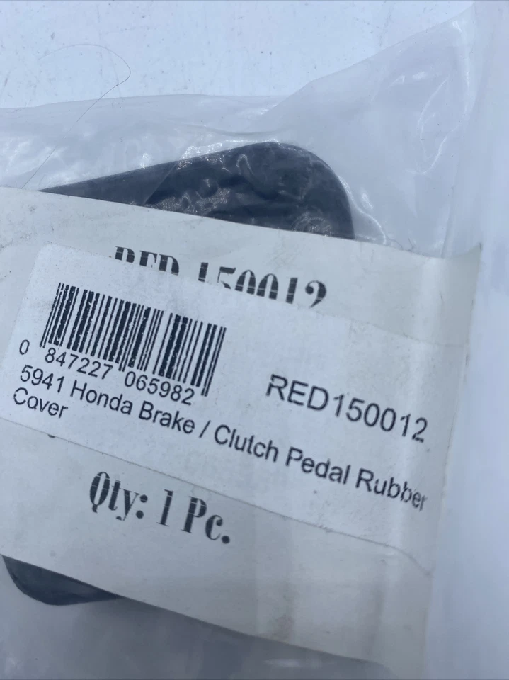 Brake Clutch Pad Cover Fits Honda Pedal Rubber Manual Transmission Replacement - Image 1 of 2