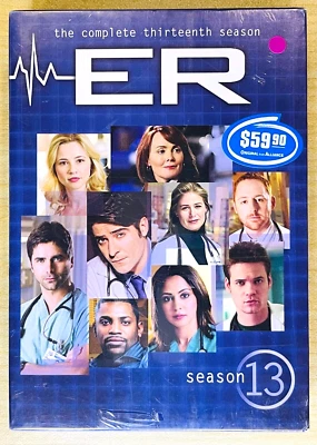 DVD ER COMPLETE SEASON 13 6-DISC BOXSET COMPLETE  BRAND NEW sealed!! CHEAPEST!! - Image 1 of 2