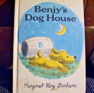 Benjy's Dog House Margaret Bloy Graham Vintage FIRST EDITION 1973 Free Shipping - Picture 1 of 1