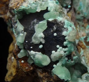 SMITHSONITE & AURICHALCITE --- GREECE Attica LAVRION Sounion #6 Mine /pg541 - Picture 1 of 13
